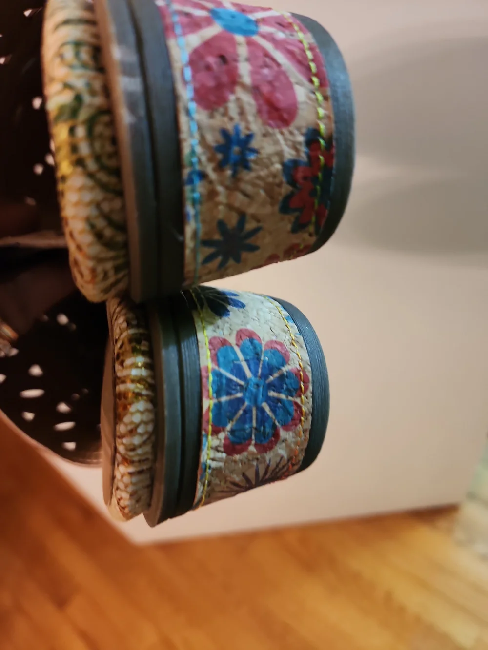 NWOT!La Artiste By Spring Step Rosalinda Women's Multicolor Floral Slip-On Mules - Picture 8 of 9